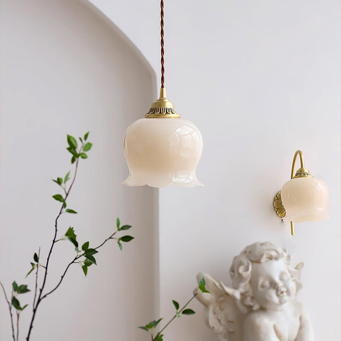 Valley flower Pendant Swag Lamp-DWHOME