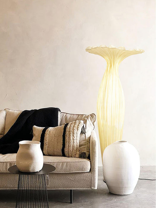 Vase Fabric Floor Lamp-DWHOME