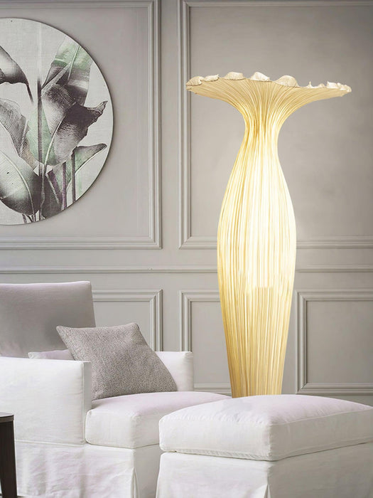 Vase Fabric Floor Lamp-DWHOME