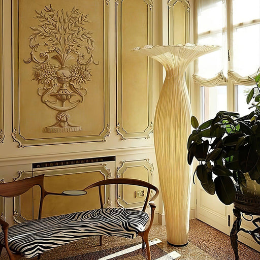 Vase Fabric Floor Lamp-DWHOME