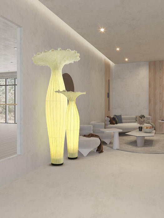 Vase Fabric Floor Lamp-DWHOME