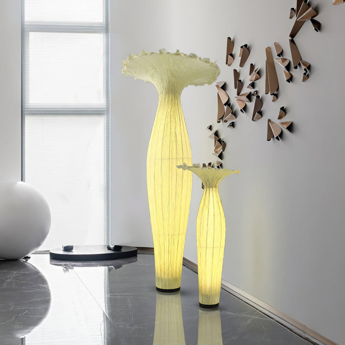 Vase Fabric Floor Lamp-DWHOME