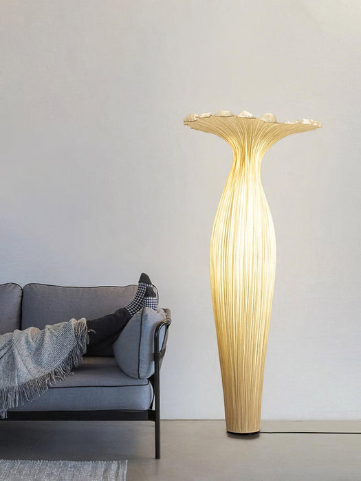 Vase Fabric Floor Lamp-DWHOME