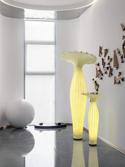 Vase Fabric Floor Lamp-DWHOME