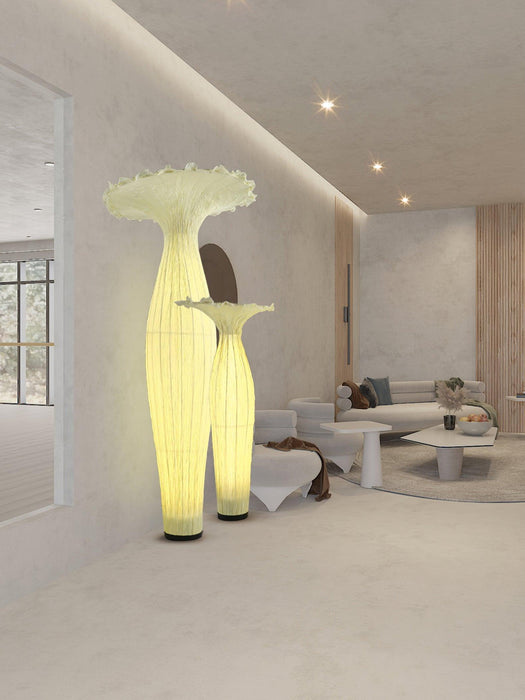 Vase Fabric Floor Lamp-DWHOME