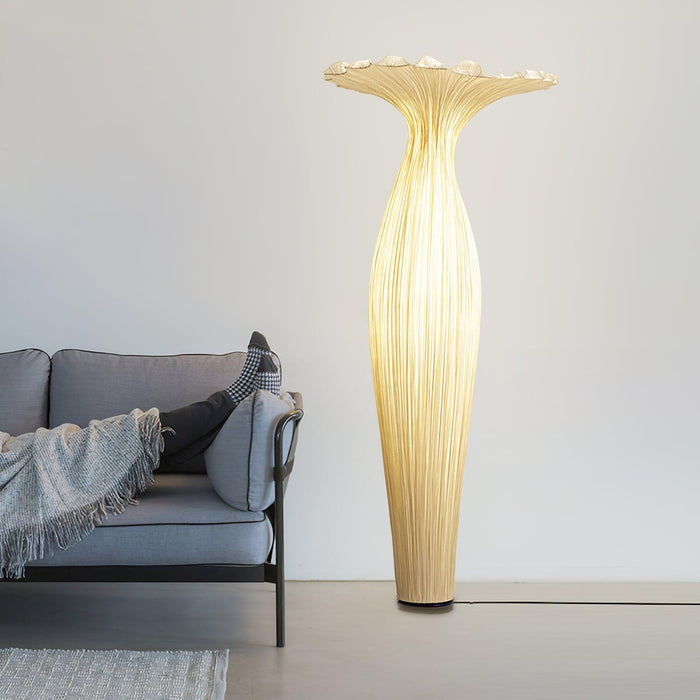 Vase Fabric Floor Lamp-DWHOME