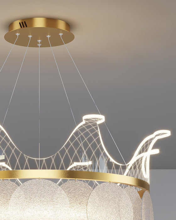 Vassar Crown Chandelier - DWHOME