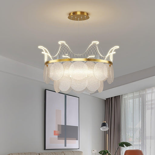 Vassar Crown Chandelier-DWHOME