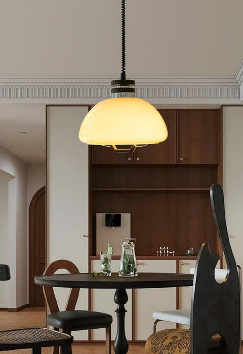 Vela Pudding Pendant Light-DWHOME