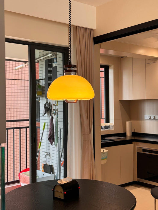 Vela Pudding Pendant Light-DWHOME