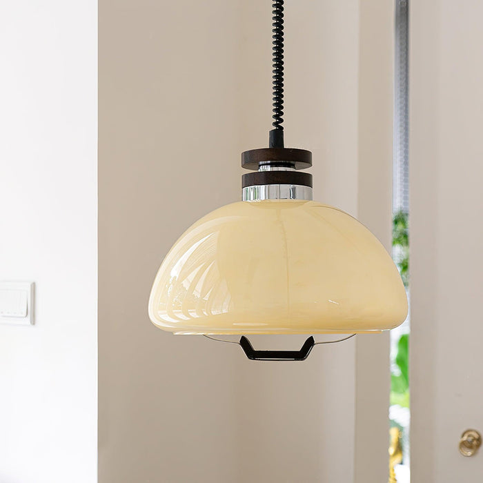 Vela Pudding Pendant Light-DWHOME