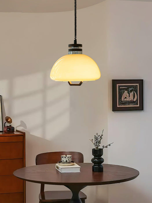 Vela Pudding Pendant Light-DWHOME