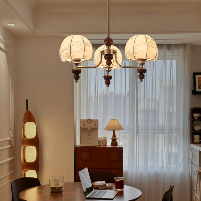 Velvet Petal Chandelier-DWHOME