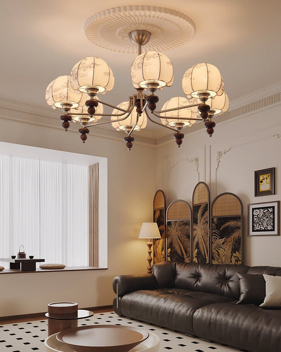 Velvet Petal Chandelier-DWHOME