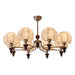 Velvet Petal Chandelier-DWHOME