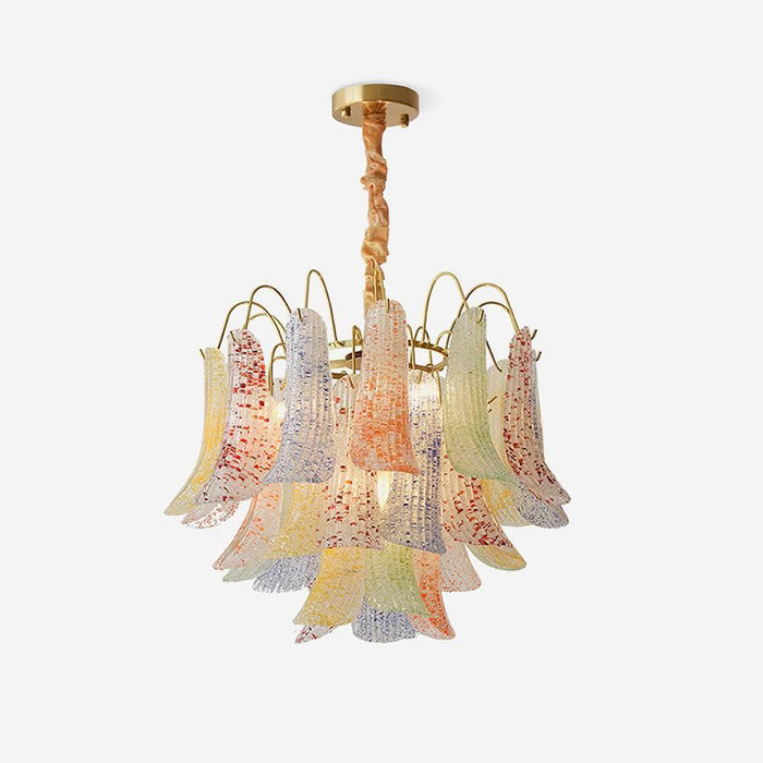 Venini Colorful Murano Glass Chandelier-DWHOME