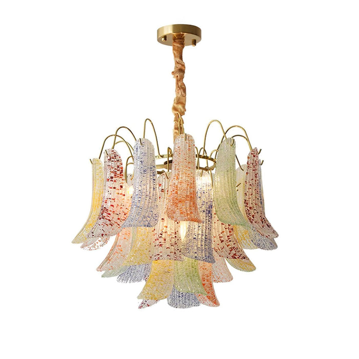 Venini Colorful Murano Glass Chandelier-DWHOME