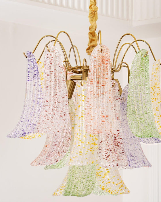 Venini Colorful Murano Glass Chandelier-DWHOME