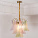 Venini Colorful Murano Glass Chandelier-DWHOME