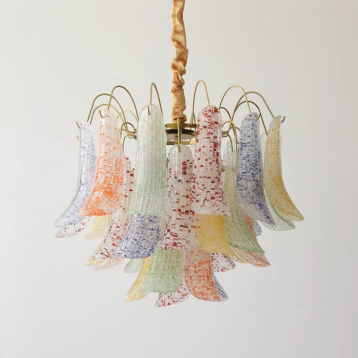 Venini Colorful Murano Glass Chandelier-DWHOME