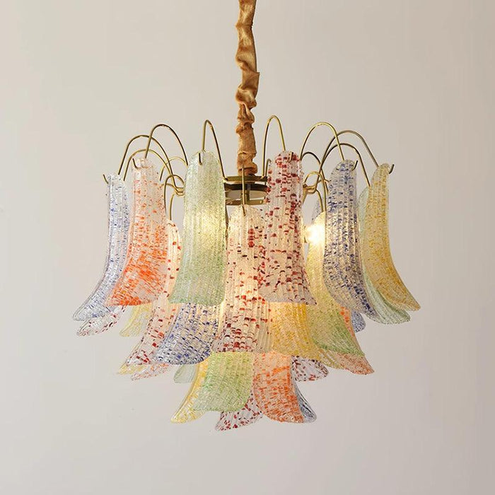 Venini Colorful Murano Glass Chandelier-DWHOME