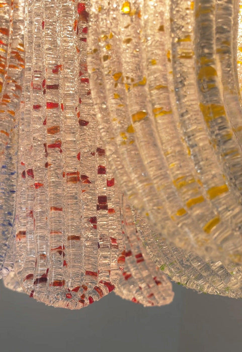 Venini Colorful Murano Glass Chandelier-DWHOME