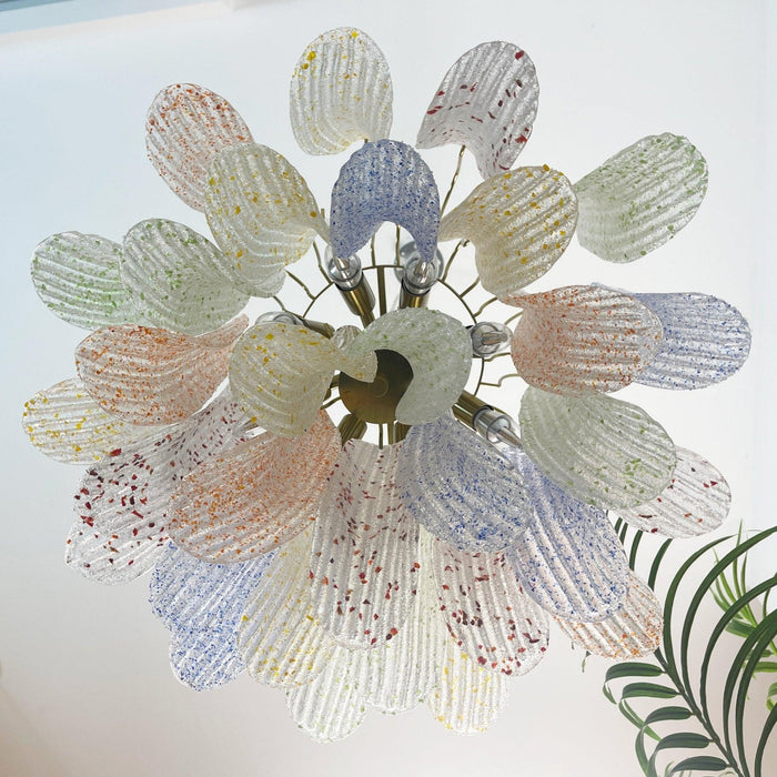 Venini Colorful Murano Glass Chandelier-DWHOME