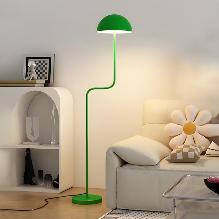 Verdant Arc Floor Lamp-DWHOME