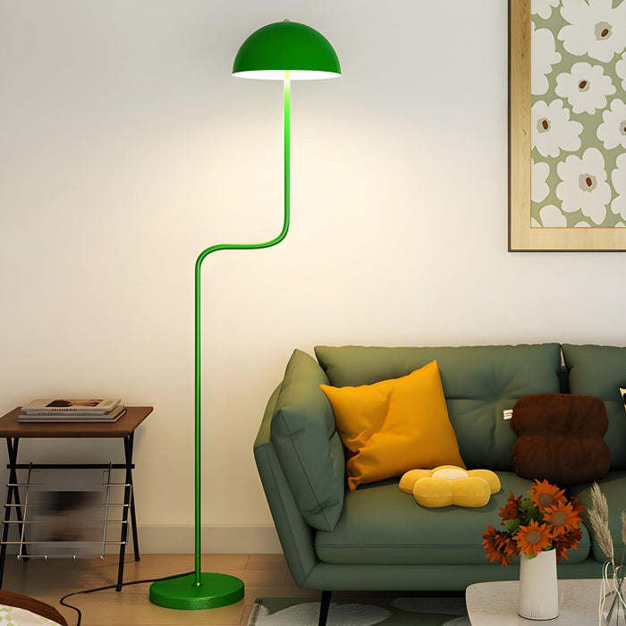 Verdant Arc Floor Lamp-DWHOME