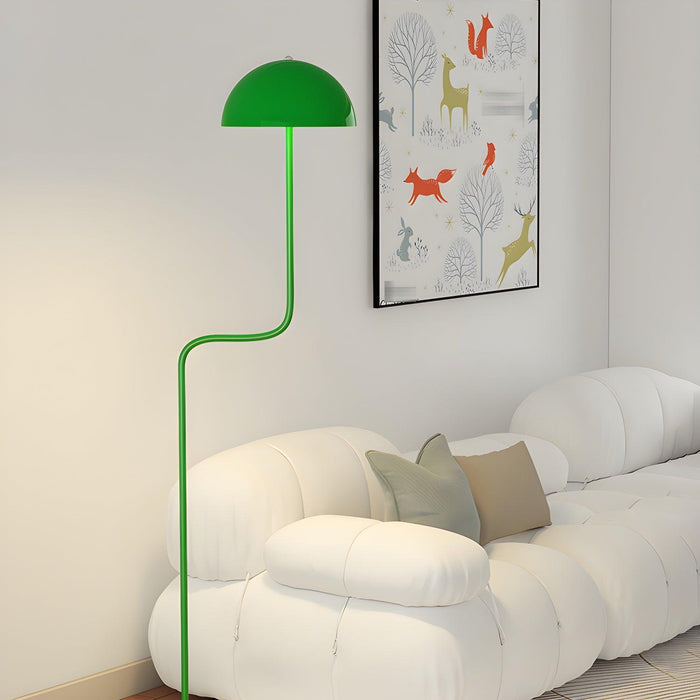 Verdant Arc Floor Lamp-DWHOME