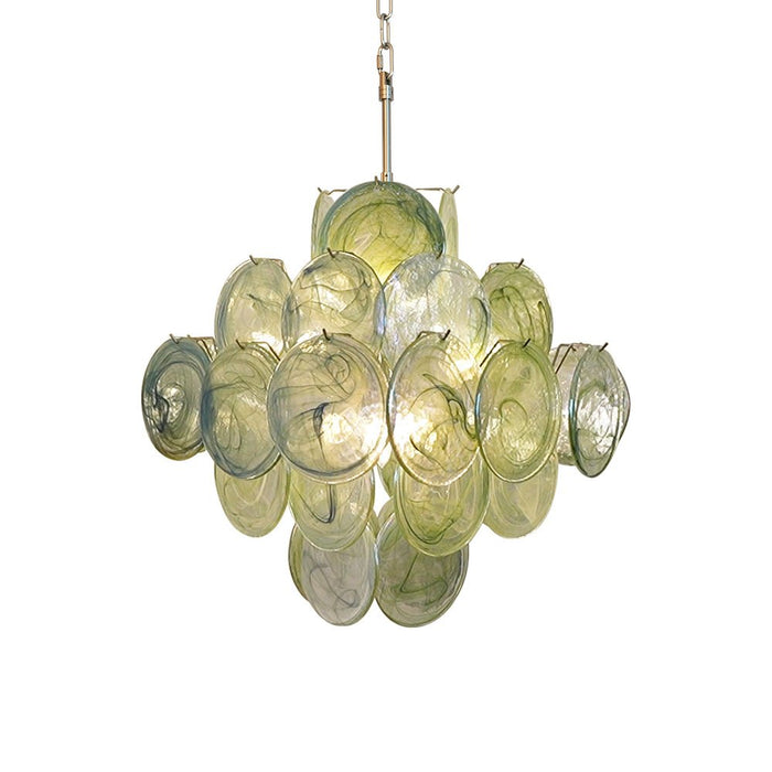 Verdant Bloom Murano Glass Chandelier-DWHOME