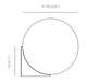 Verner Classic Globe Frosted Glass Wall Lamp - DWHOME