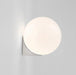 Verner Classic Globe Frosted Glass Wall Lamp - DWHOME