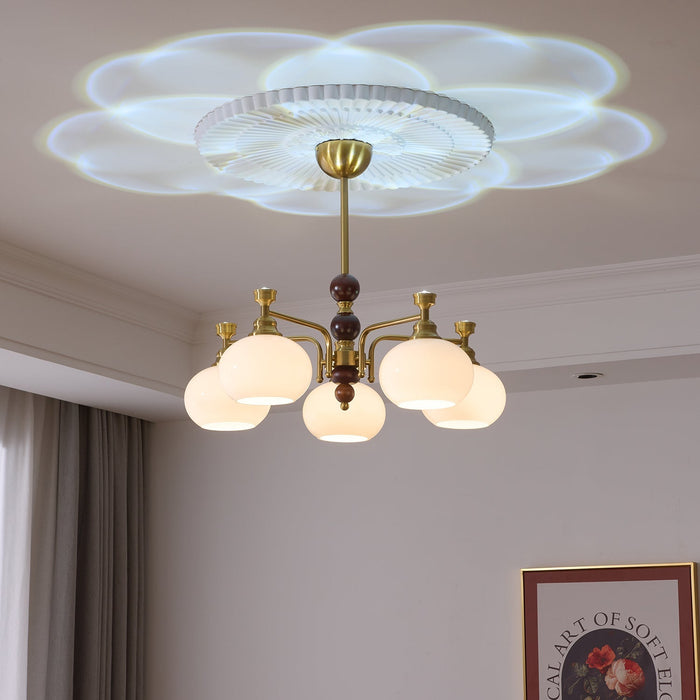 Verona Halo Chandelier-DWHOME