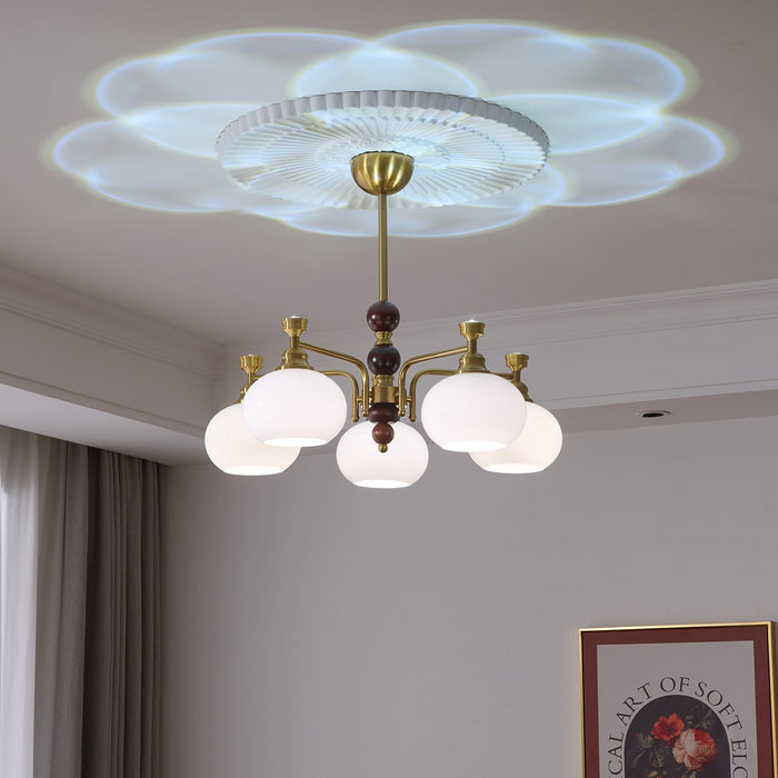 Verona Halo Chandelier-DWHOME