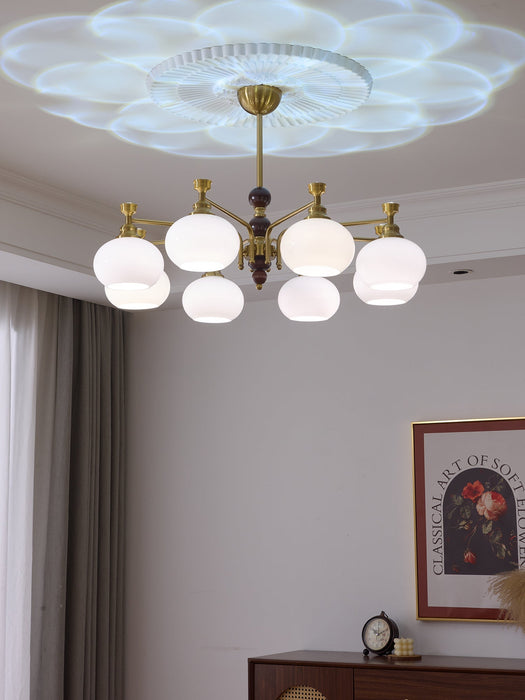 Verona Halo Chandelier-DWHOME