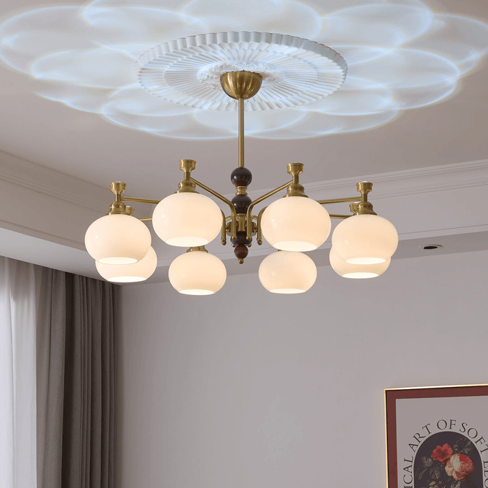 Verona Halo Chandelier-DWHOME