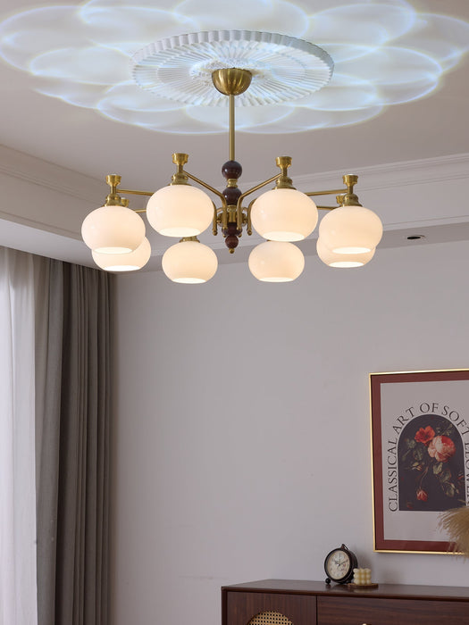 Verona Halo Chandelier-DWHOME