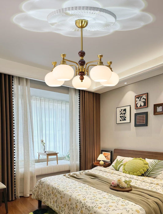 Verona Halo Chandelier-DWHOME