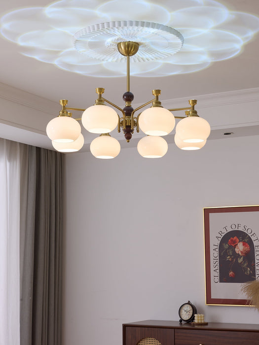 Verona Halo Chandelier-DWHOME