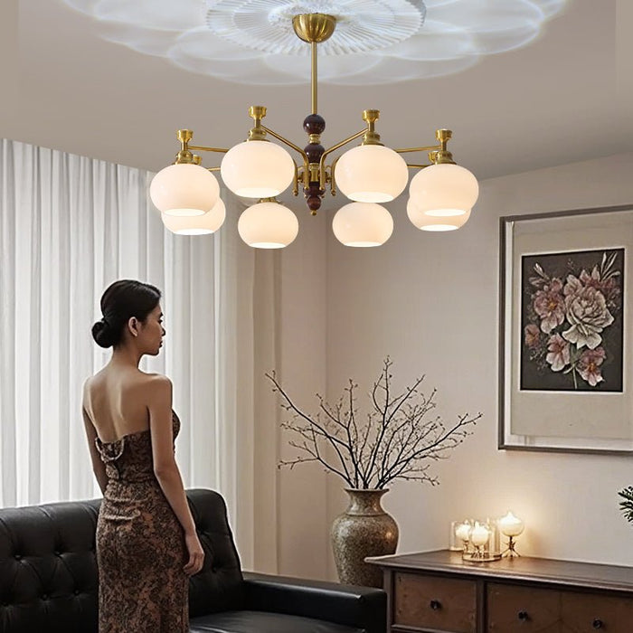 Verona Halo Chandelier-DWHOME