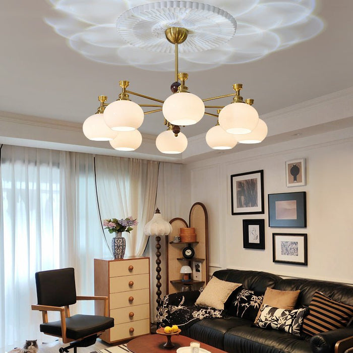 Verona Halo Chandelier-DWHOME