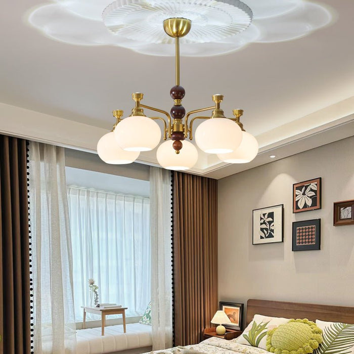 Verona Halo Chandelier-DWHOME