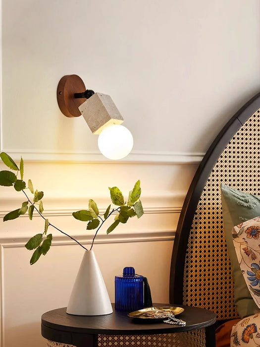 Versa Stone Adjustable Wall Light-DWHOME