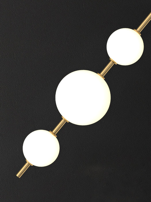 Vertical Globe Pendant Lamp-DWHOME