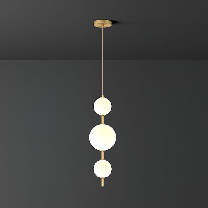 Vertical Globe Pendant Lamp-DWHOME