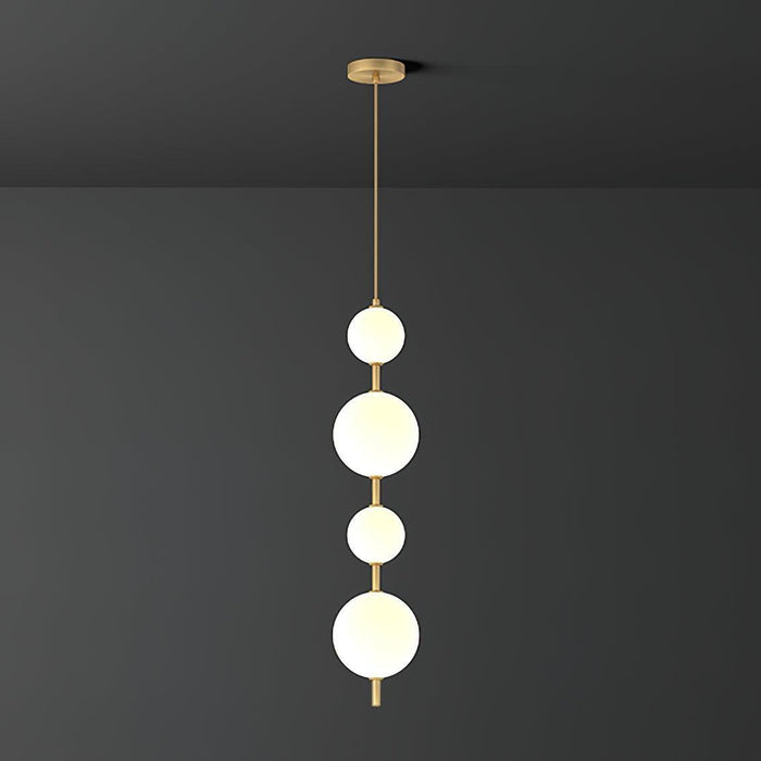 Vertical Globe Pendant Lamp-DWHOME