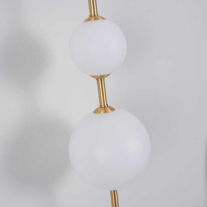 Vertical Globe Wall Lamp-DWHOME