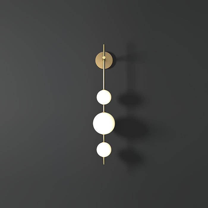 Vertical Globe Wall Lamp-DWHOME