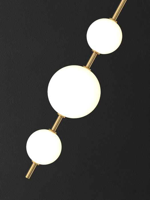 Vertical Globe Wall Lamp-DWHOME